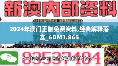 新澳门2024年正版免费公开，精选解析、解释与落实